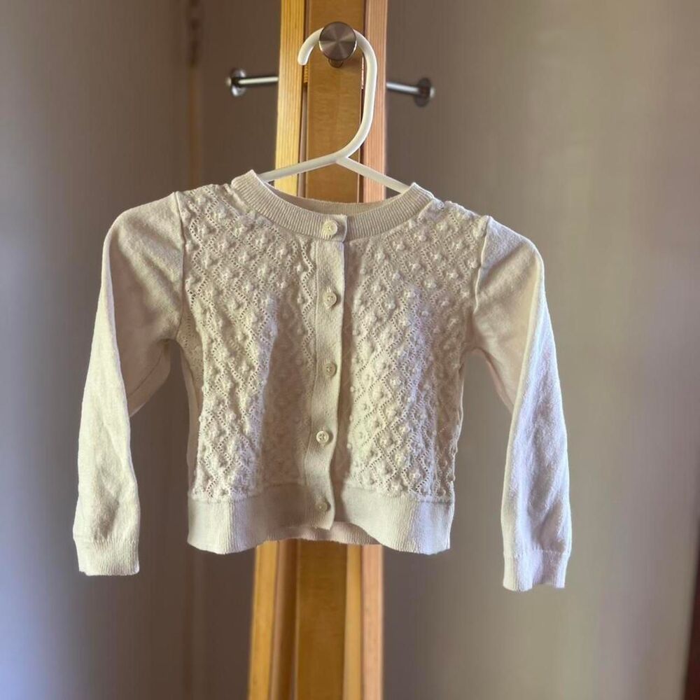 Babygap Cream Cardigan
